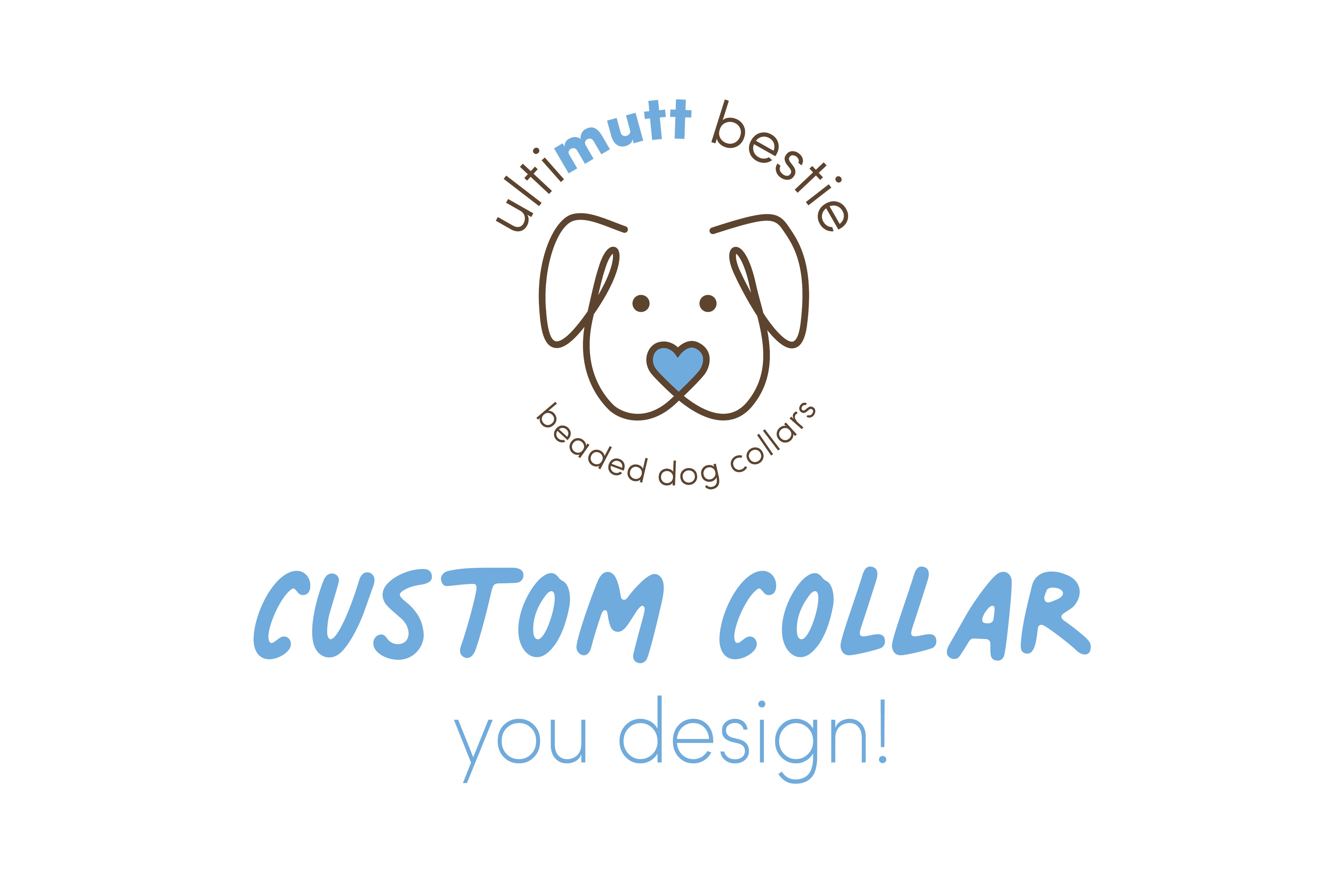 Custom Bead Dog Collar