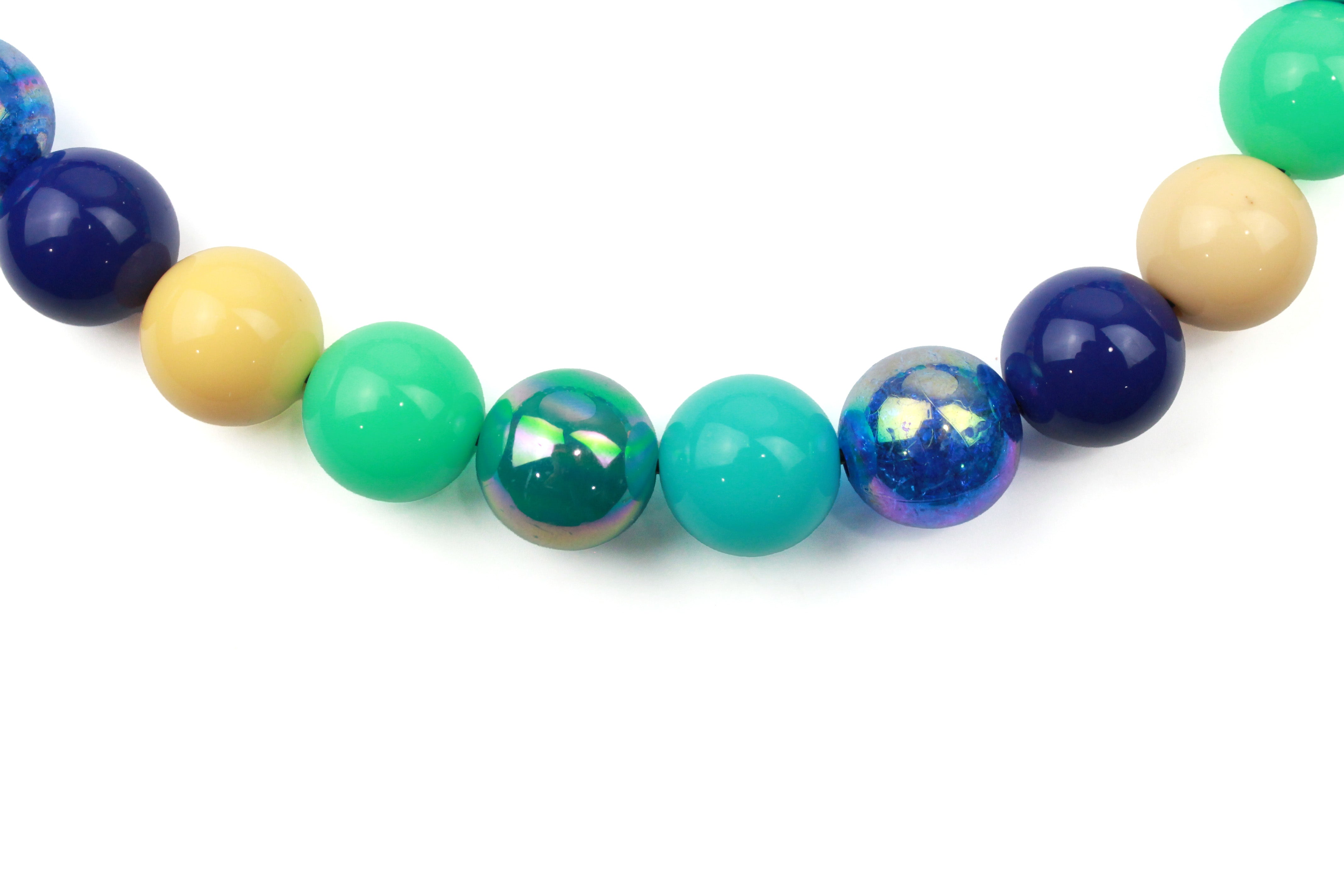 Eight Crazy Nights Bead Dog Collar