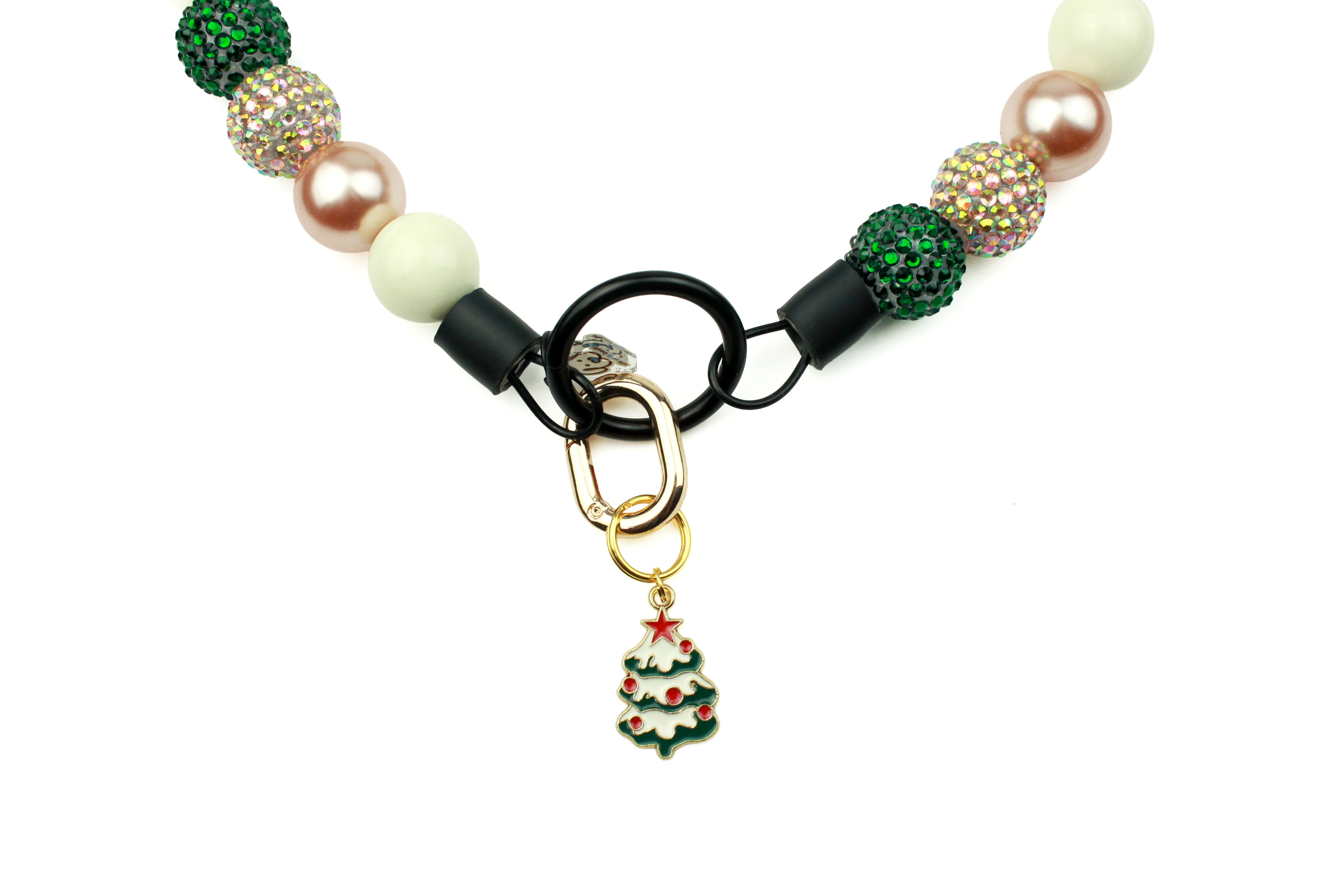 Evergreen Bead Dog Collar