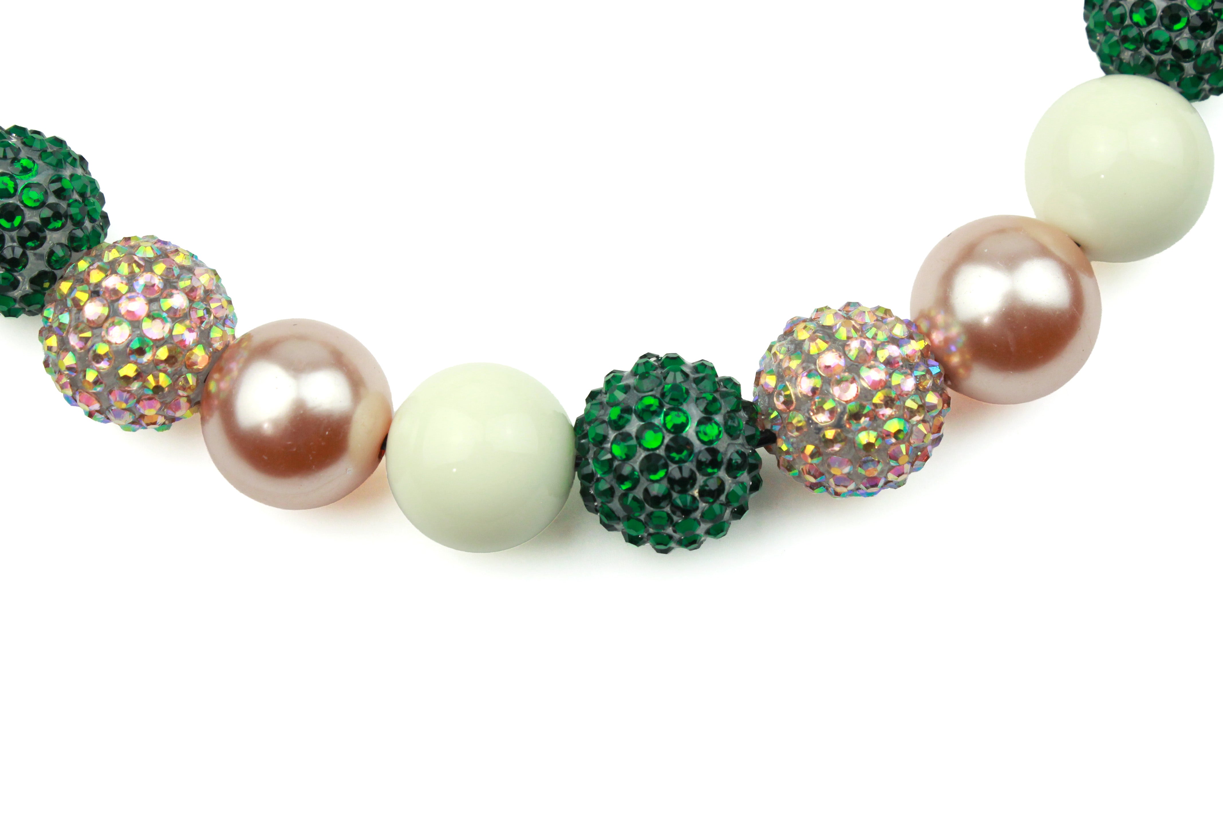 Evergreen Bead Dog Collar