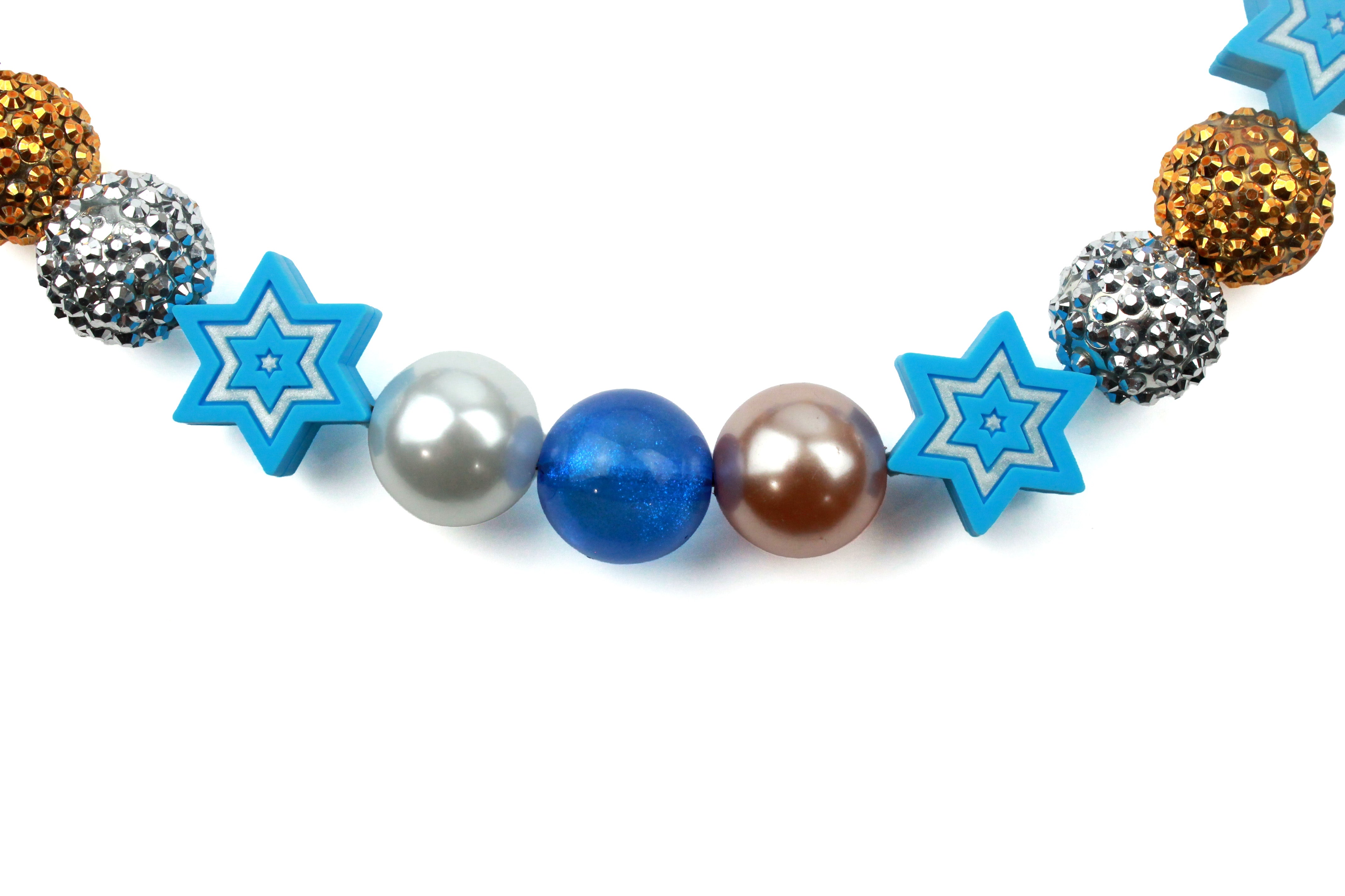 Festival of Lights Bead Dog Collar