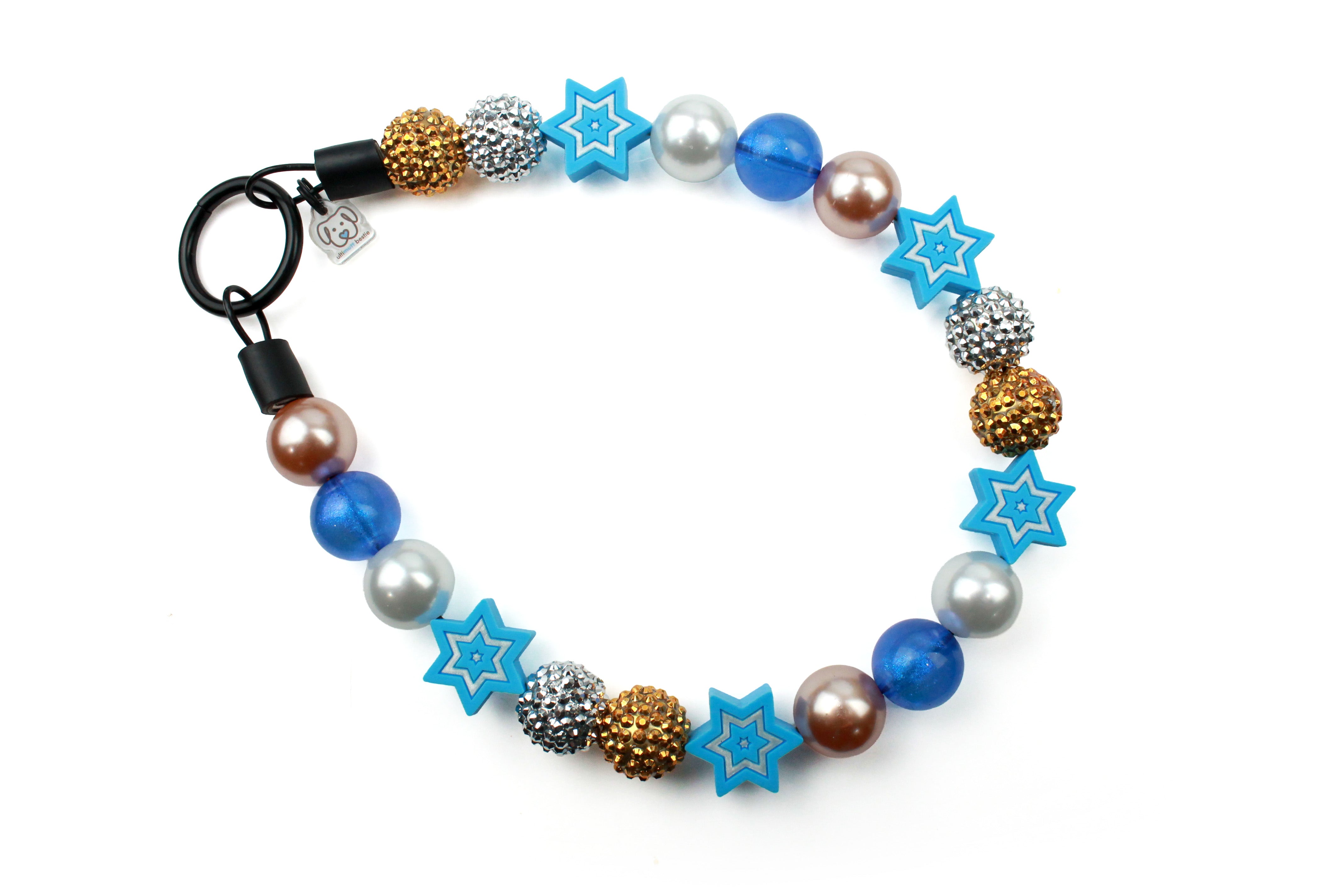 Festival of Lights Bead Dog Collar