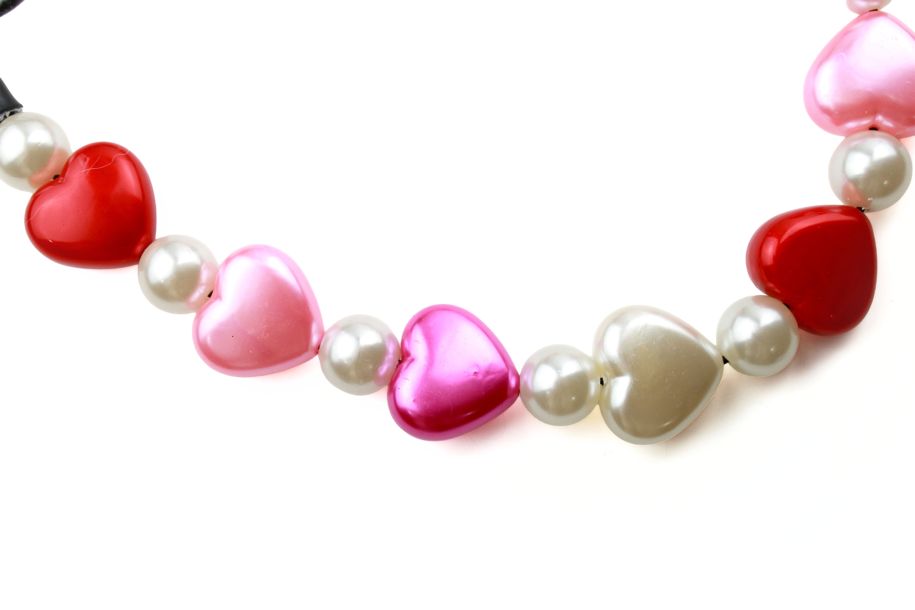 Flirt Alert Bead Dog Collar