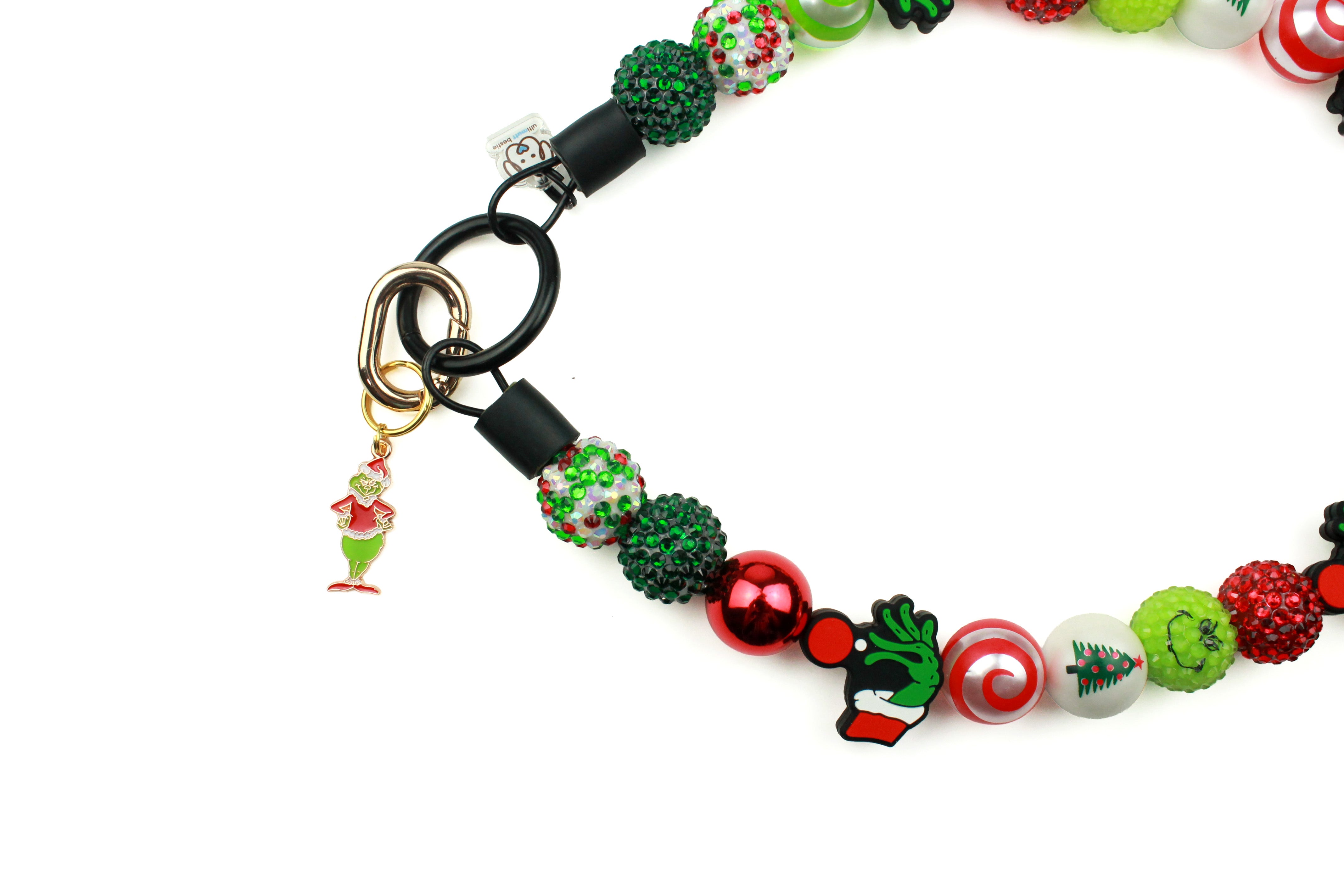 Grinch Collar Charm