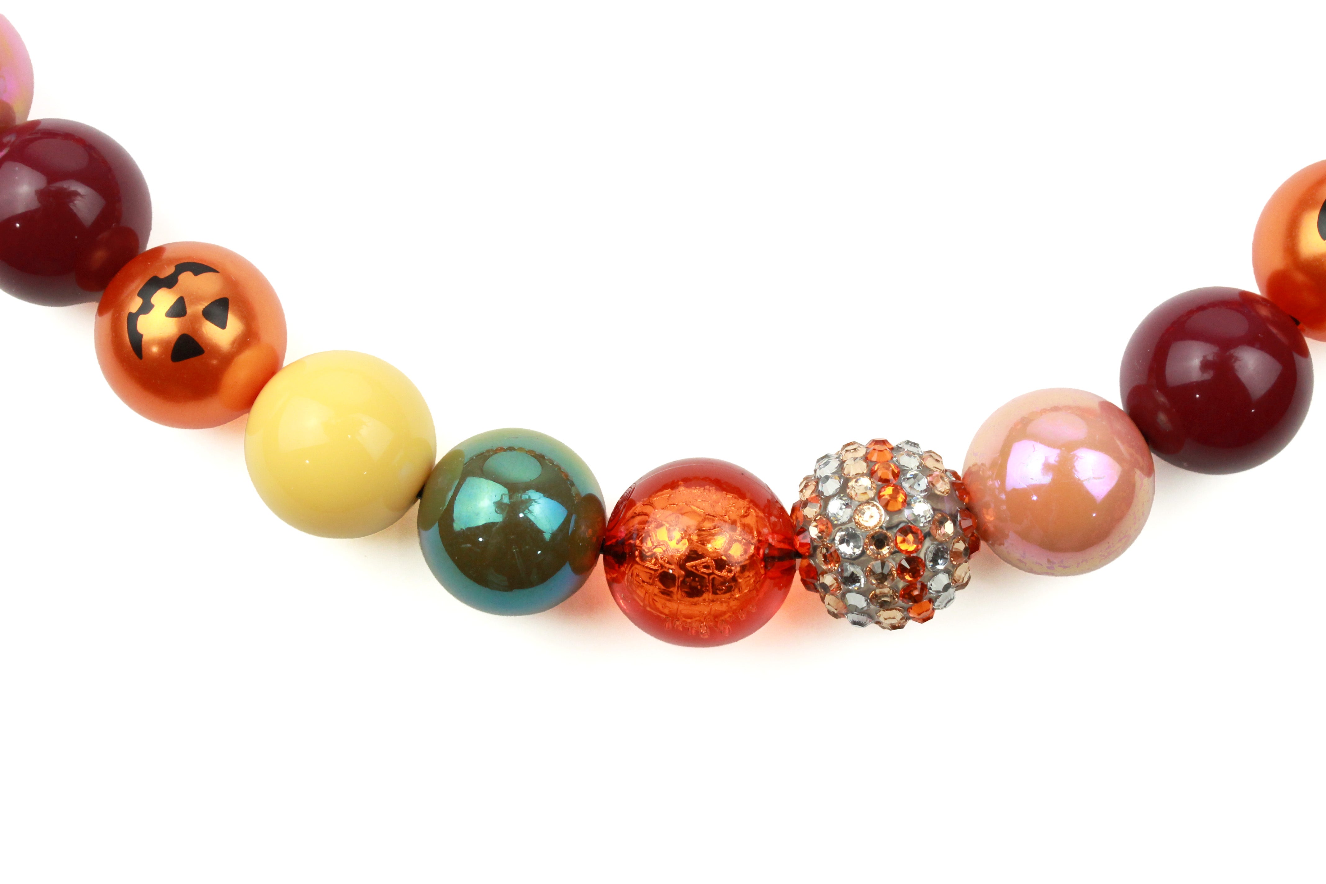 Hayride Bead Dog Collar