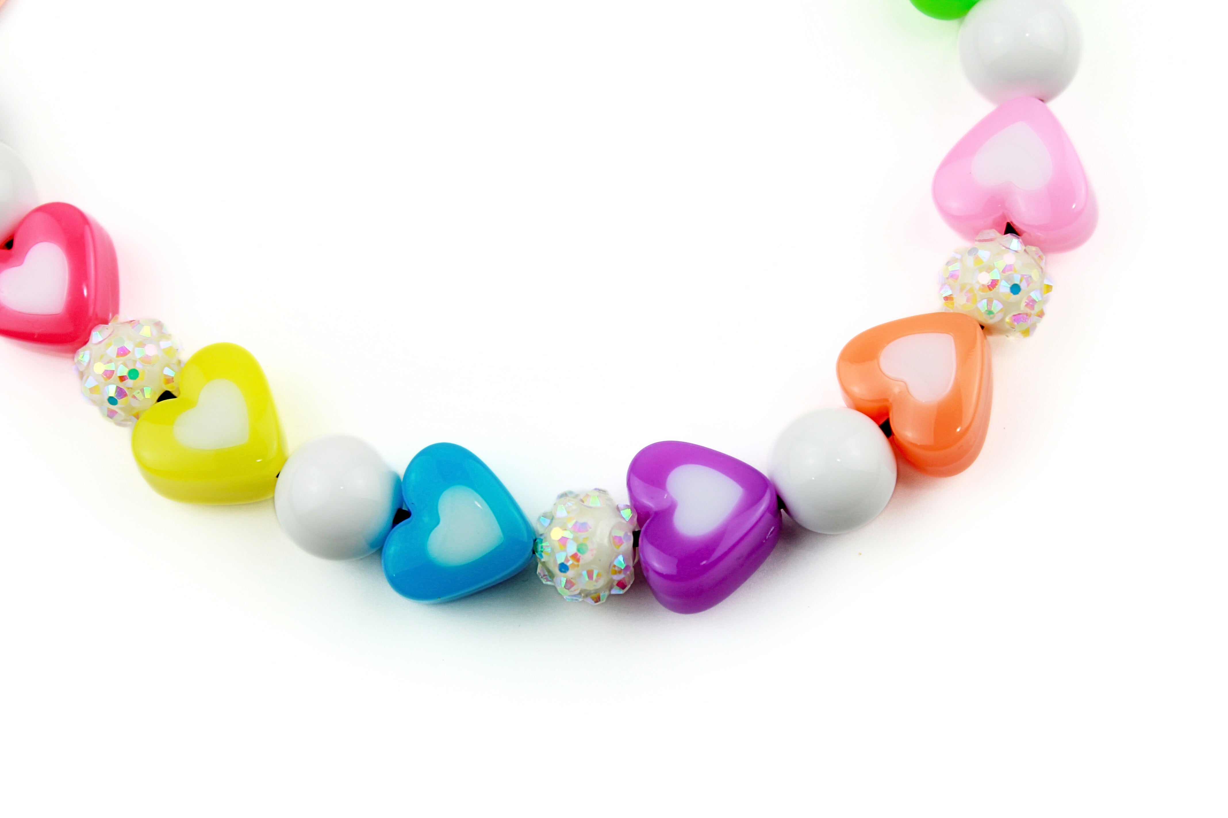 Mini Heart of Mine Beaded Dog Collar