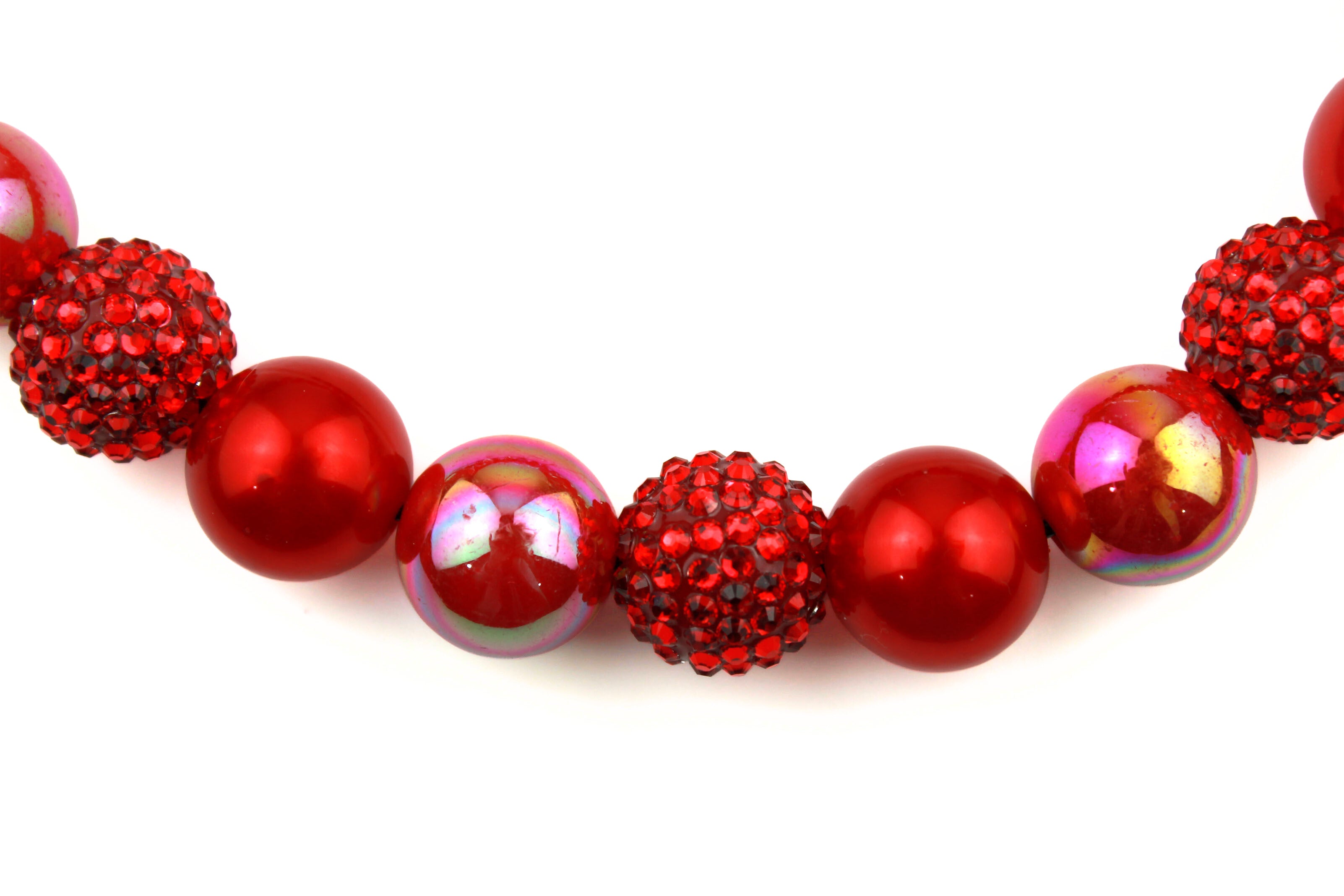 Hot Date Bead Dog Collar