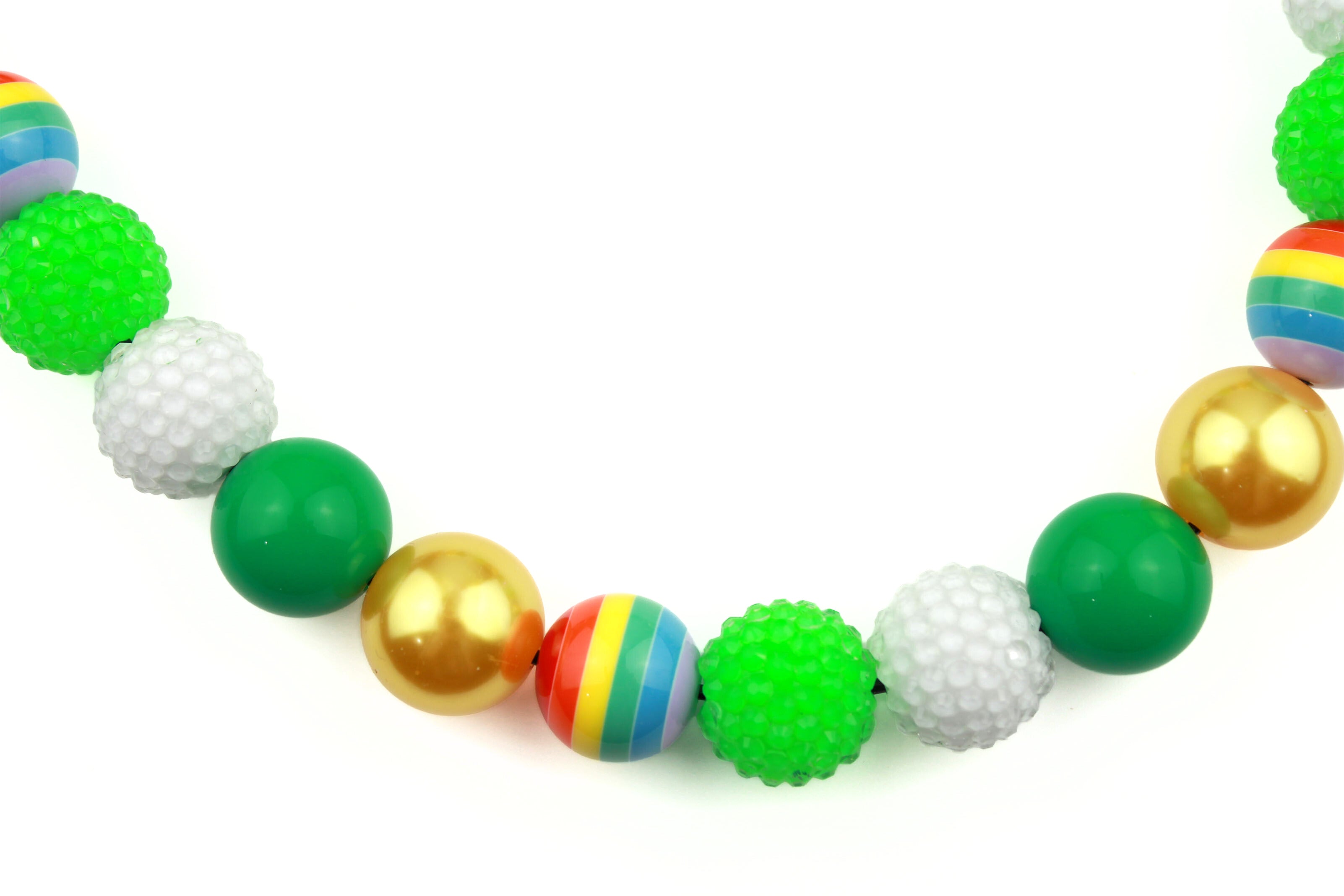 Lucky Charms Bead Dog Collar
