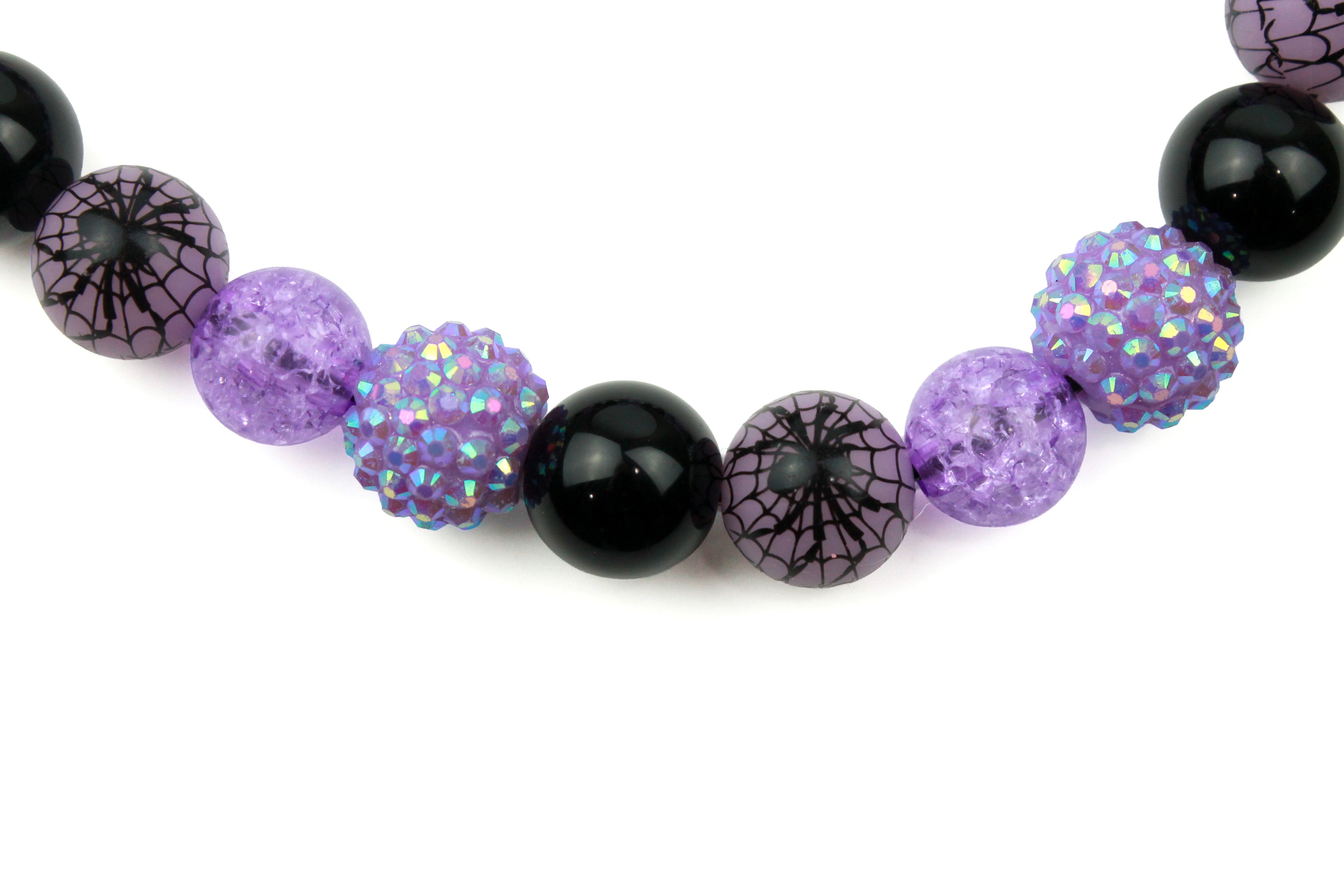 Webbed Up MINI Dog Bead Collar