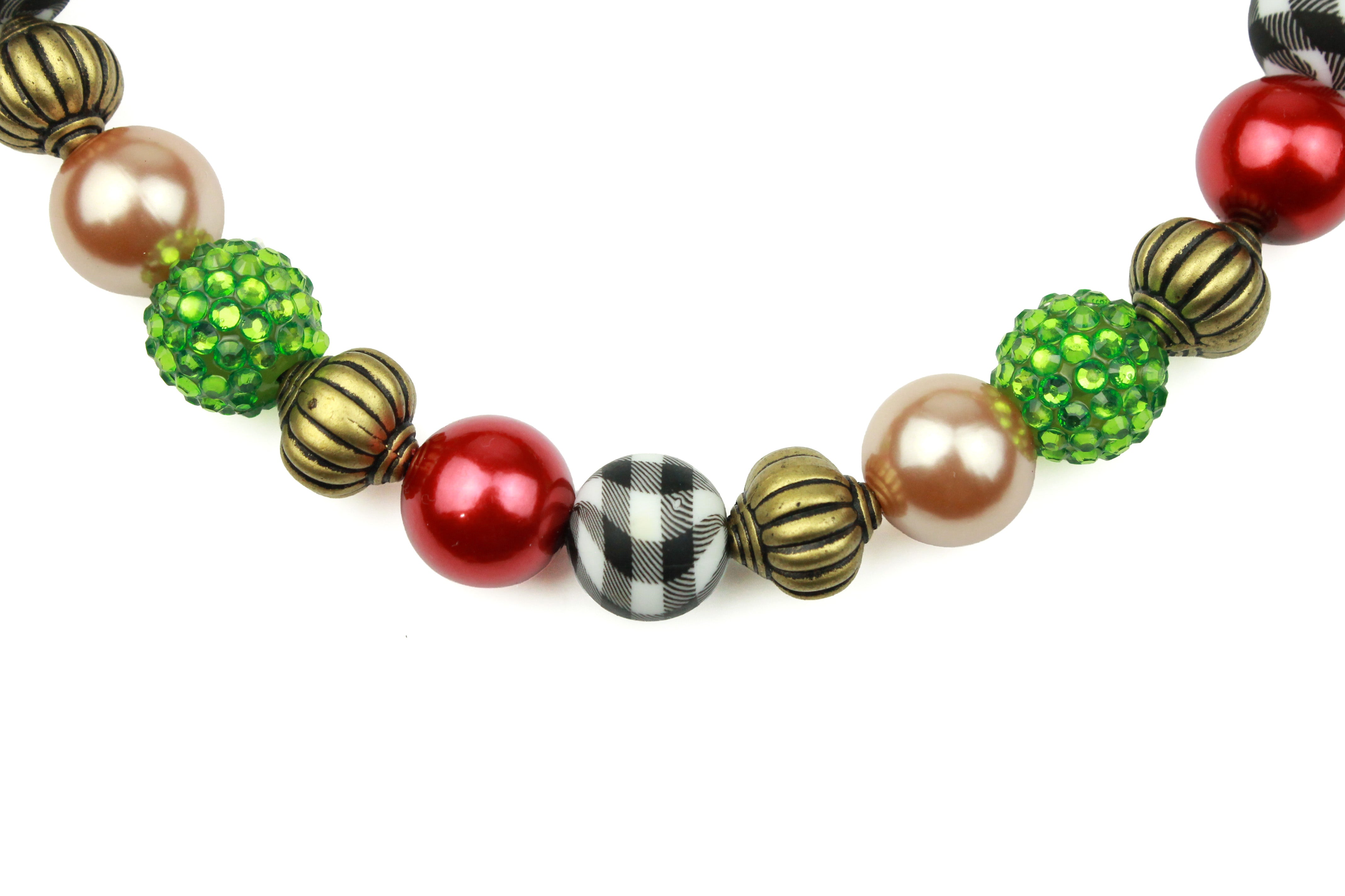 Mini Noel Nights Dog Bead Collar