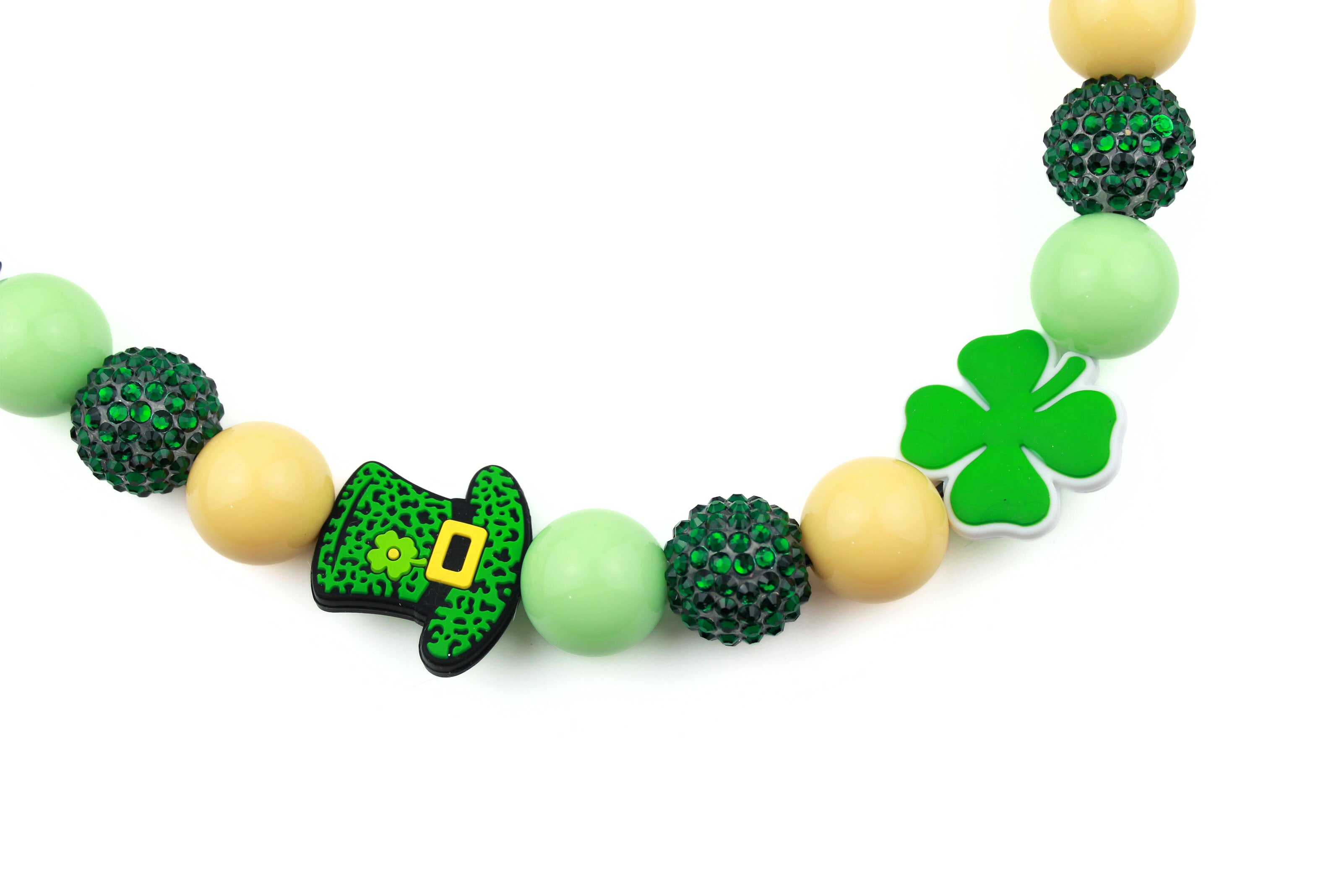 Pot of Gold Bead Dog Collar