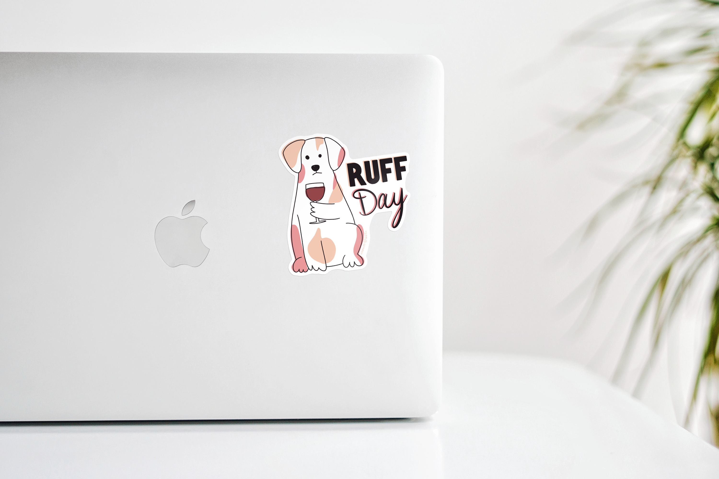 Ruff Day Sticker