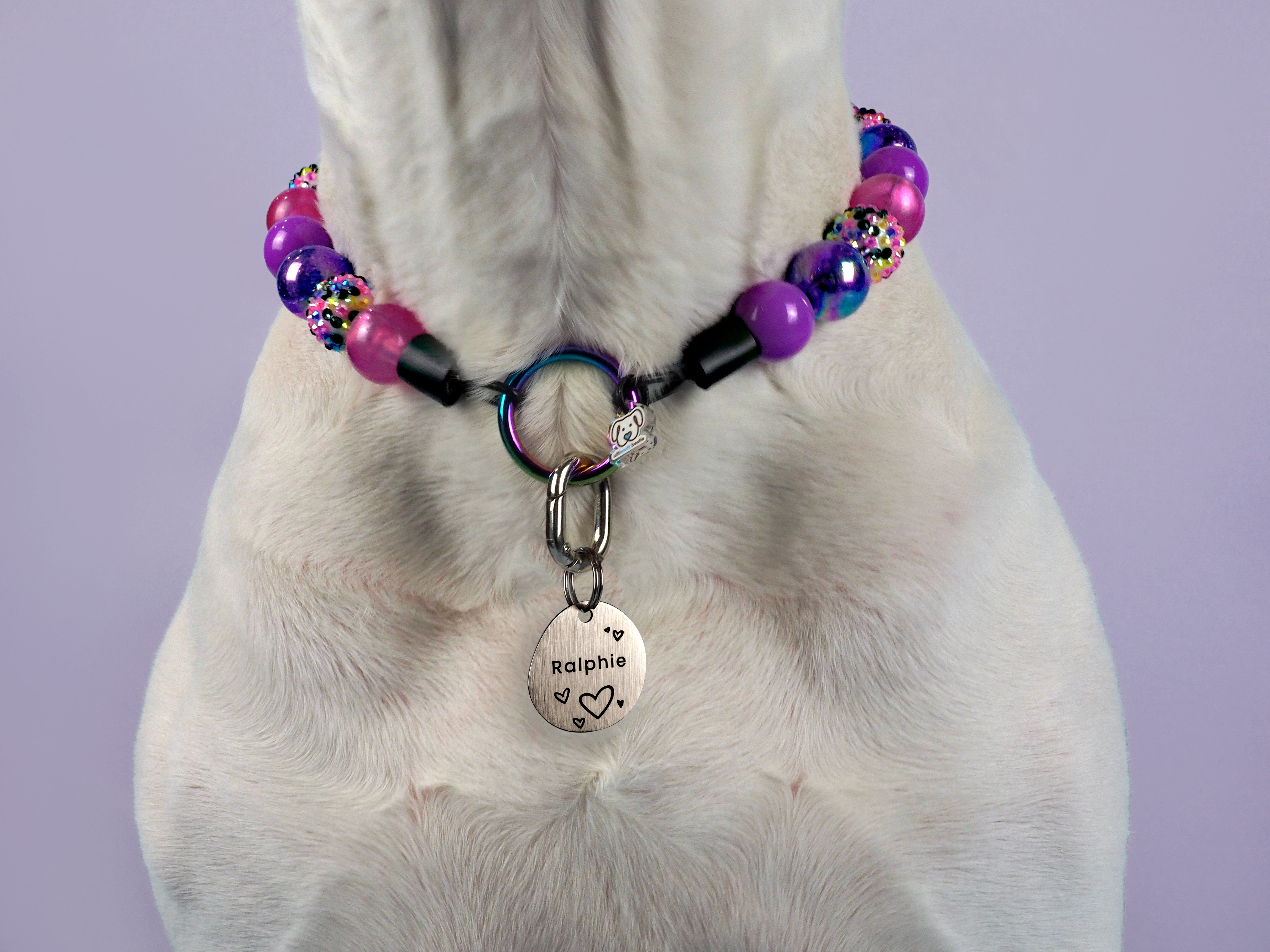 Silver Stainless Steel ID Tag