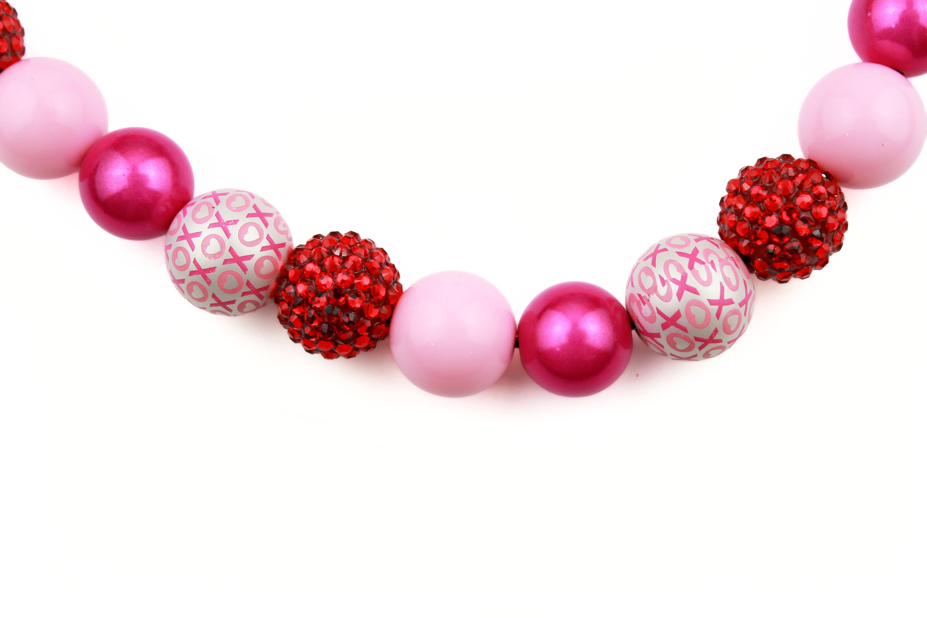 Rosé All Day Bead Dog Collar