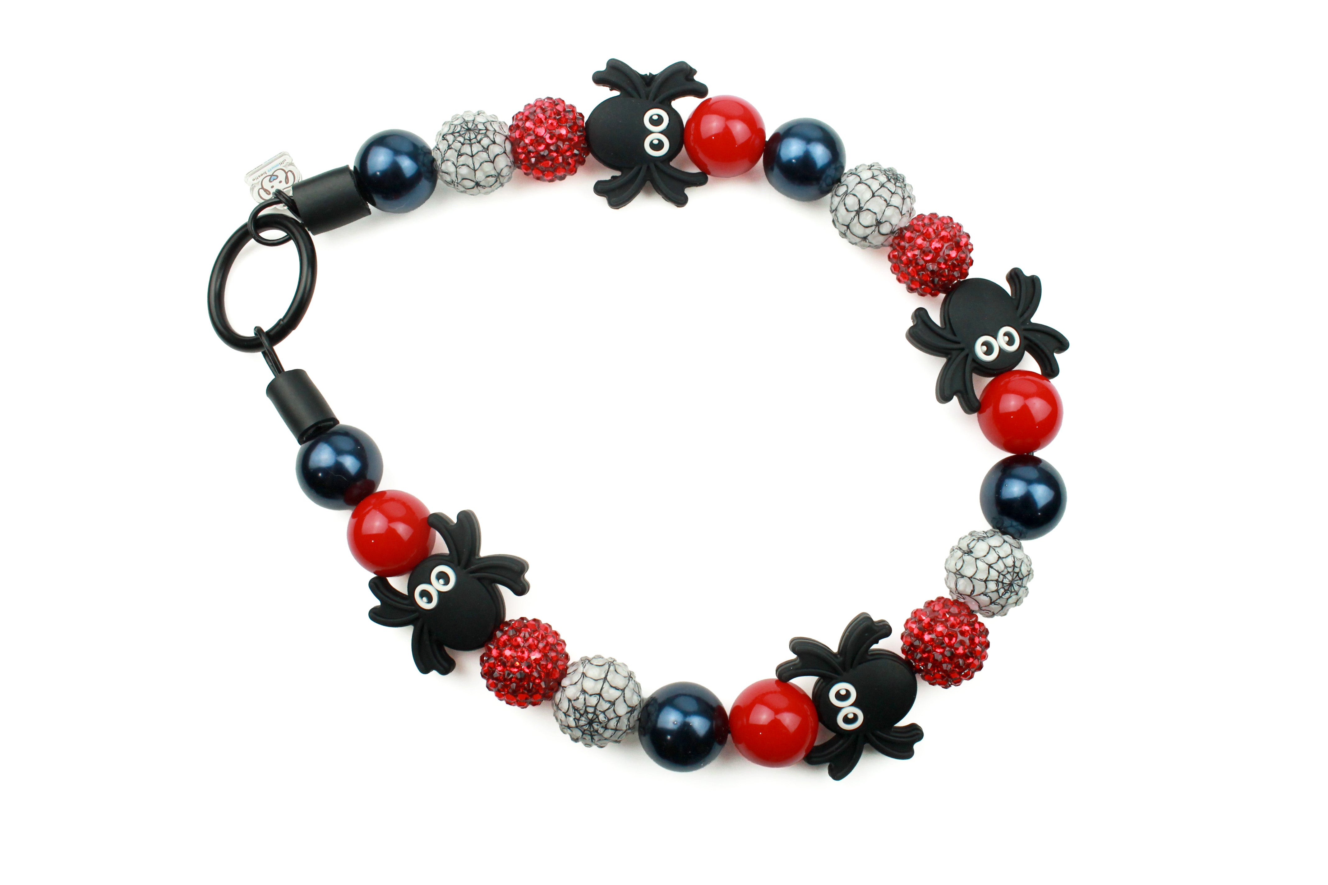Web Slinger Bead Dog Collar