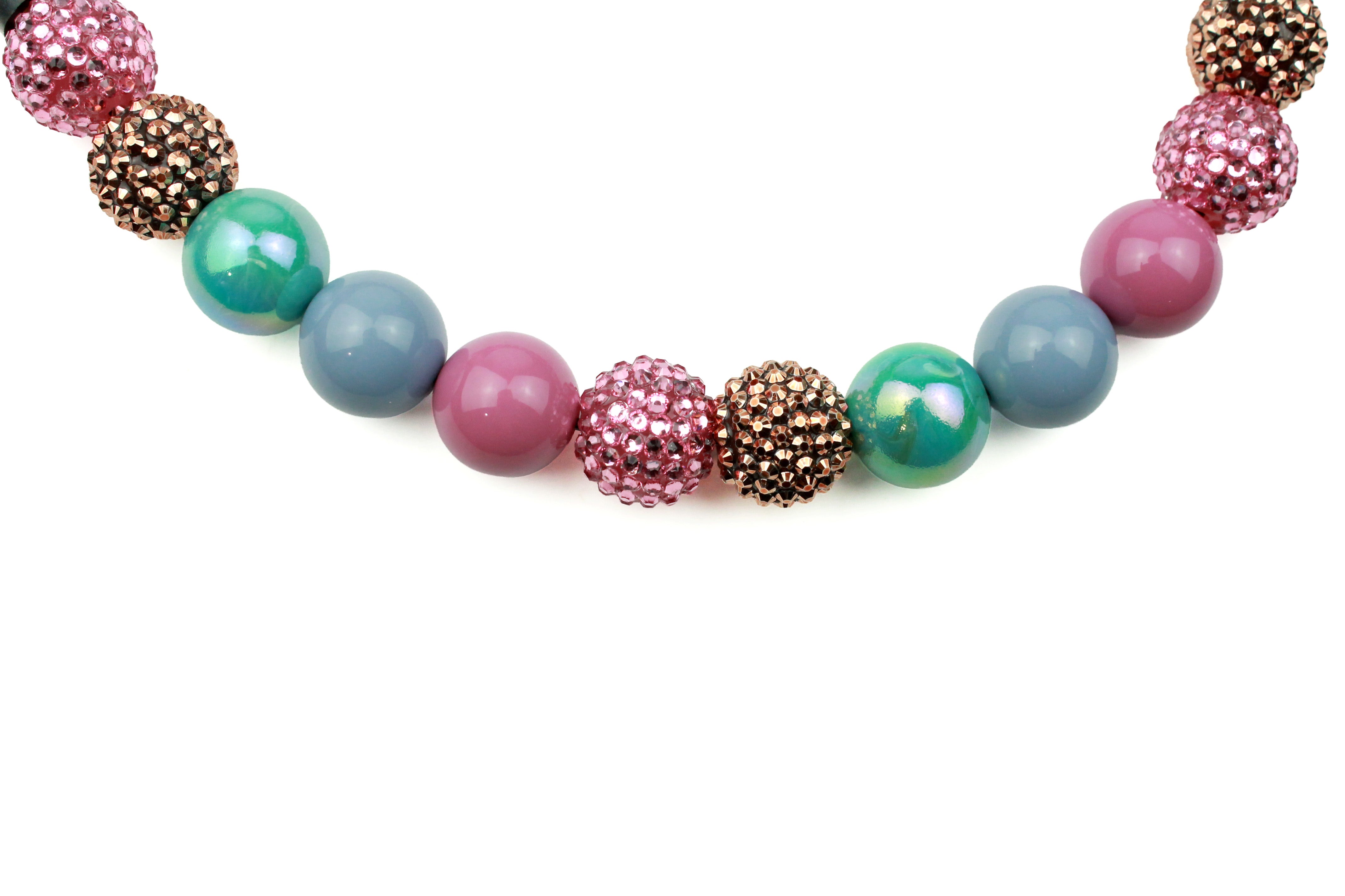 Yuletide Velvet Bead Dog Collar