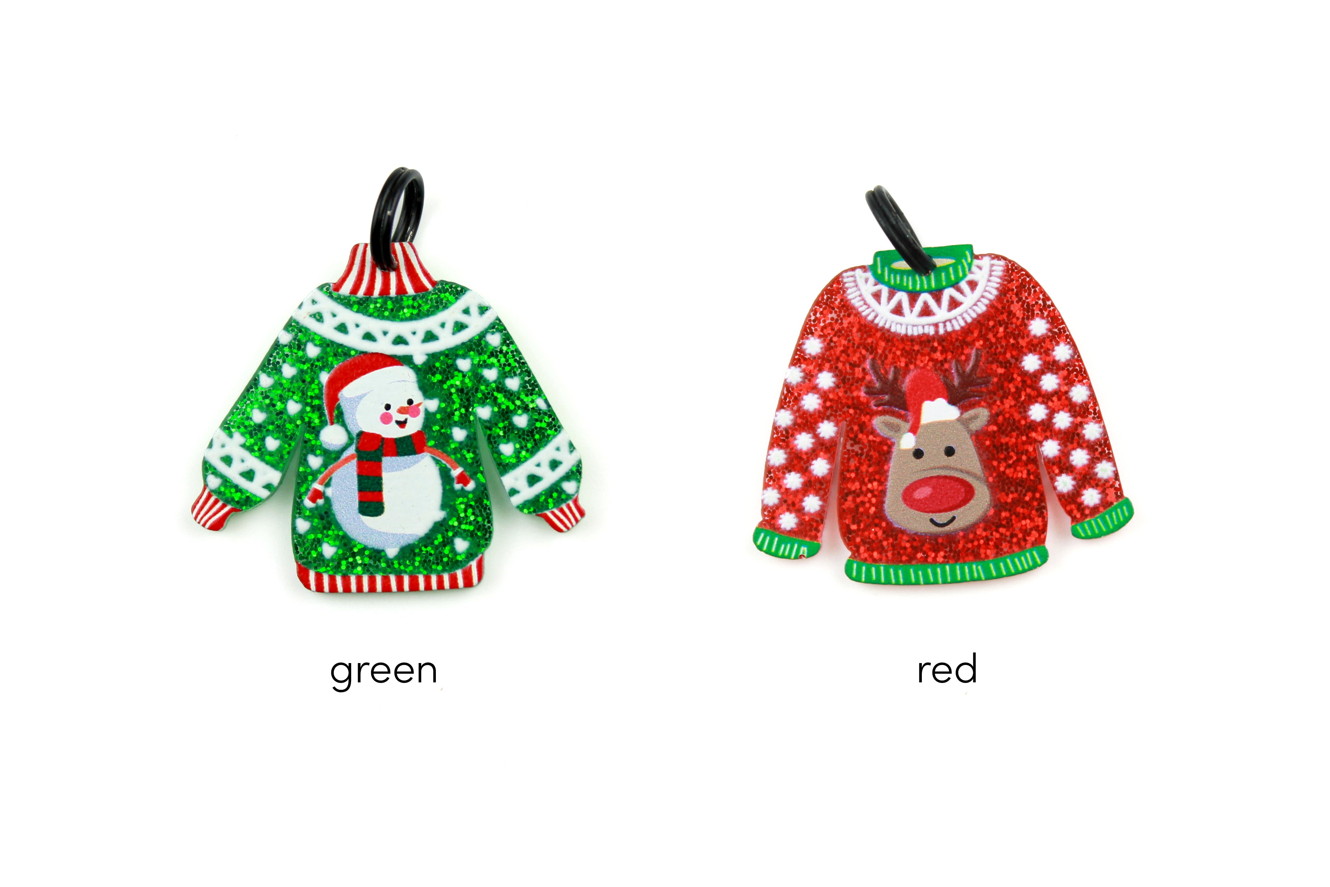 Ugly Sweater Dog Collar Charm – Festive Christmas Accessory for Pets | Ultimutt Bestie