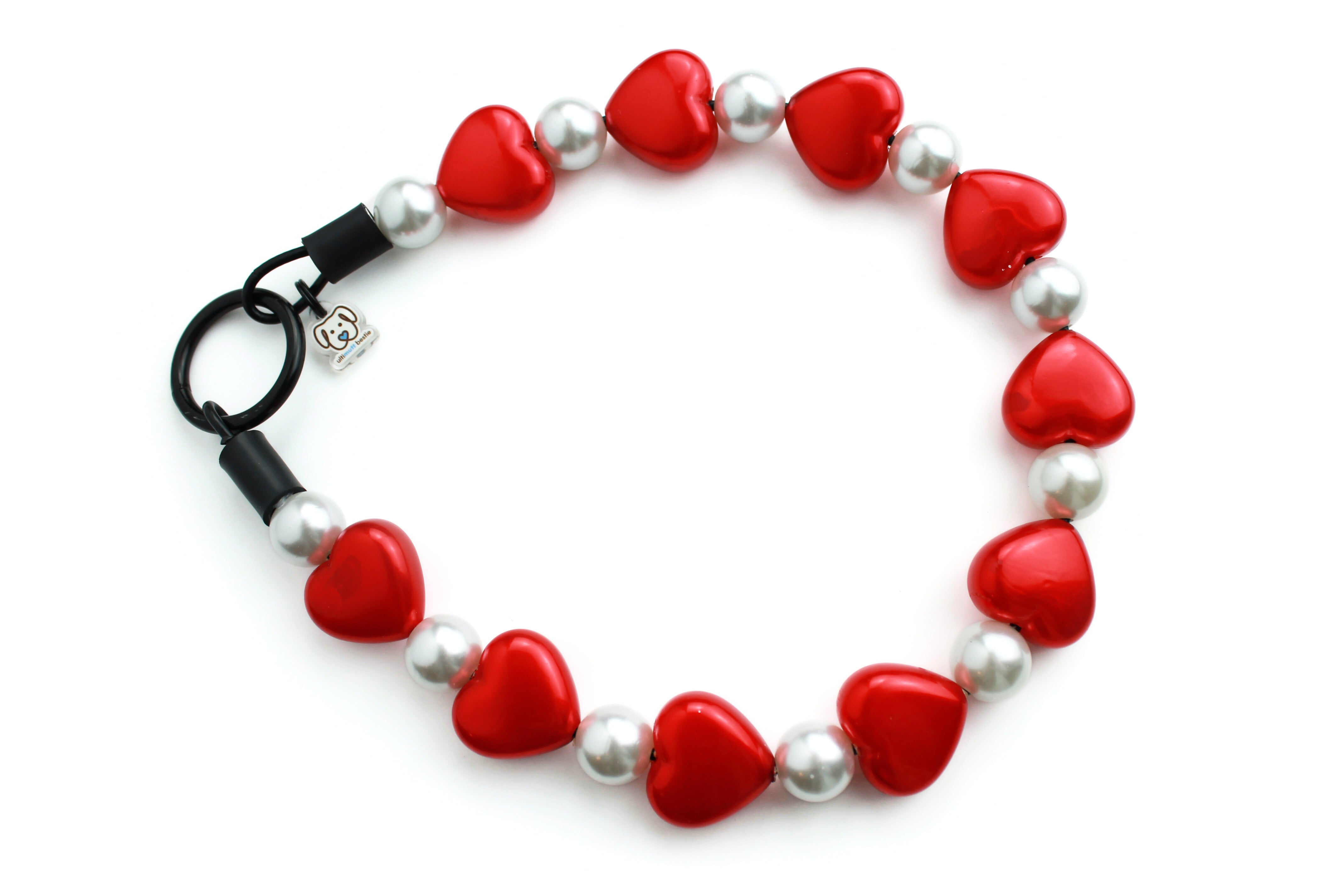 Heart's Desire Bead Dog Collar