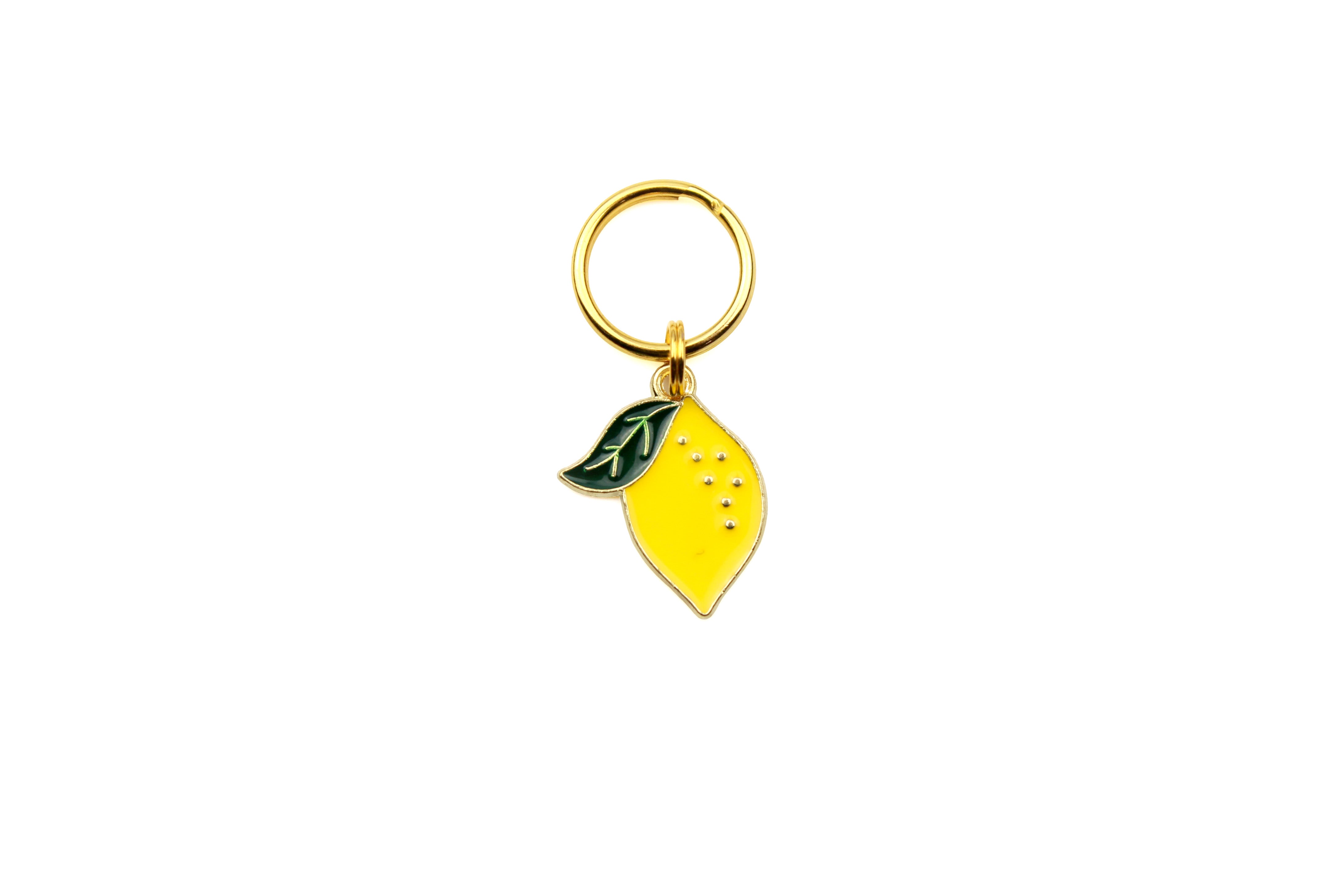 Lemon Collar Charm