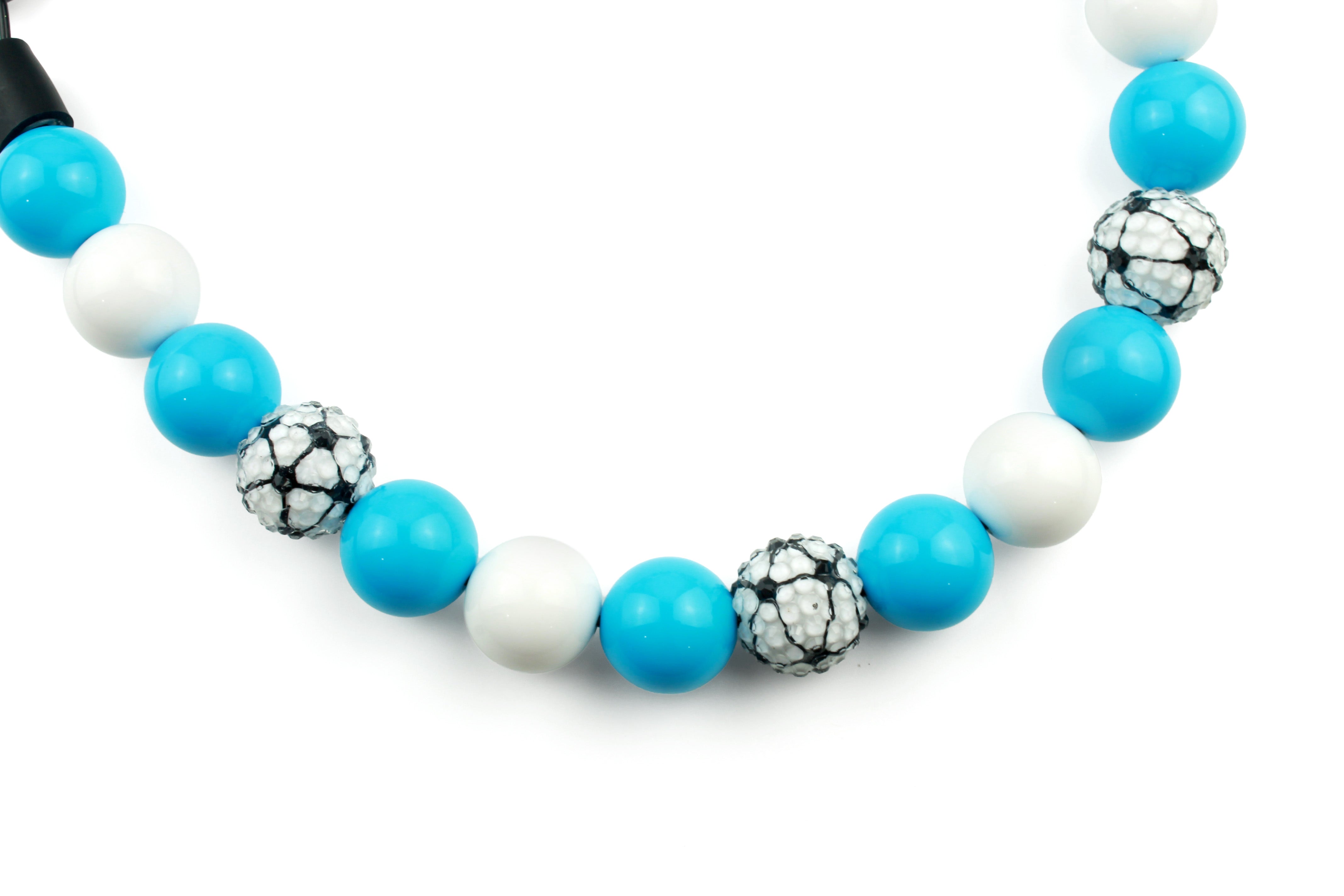 Soccer Team Bead Dog Collar