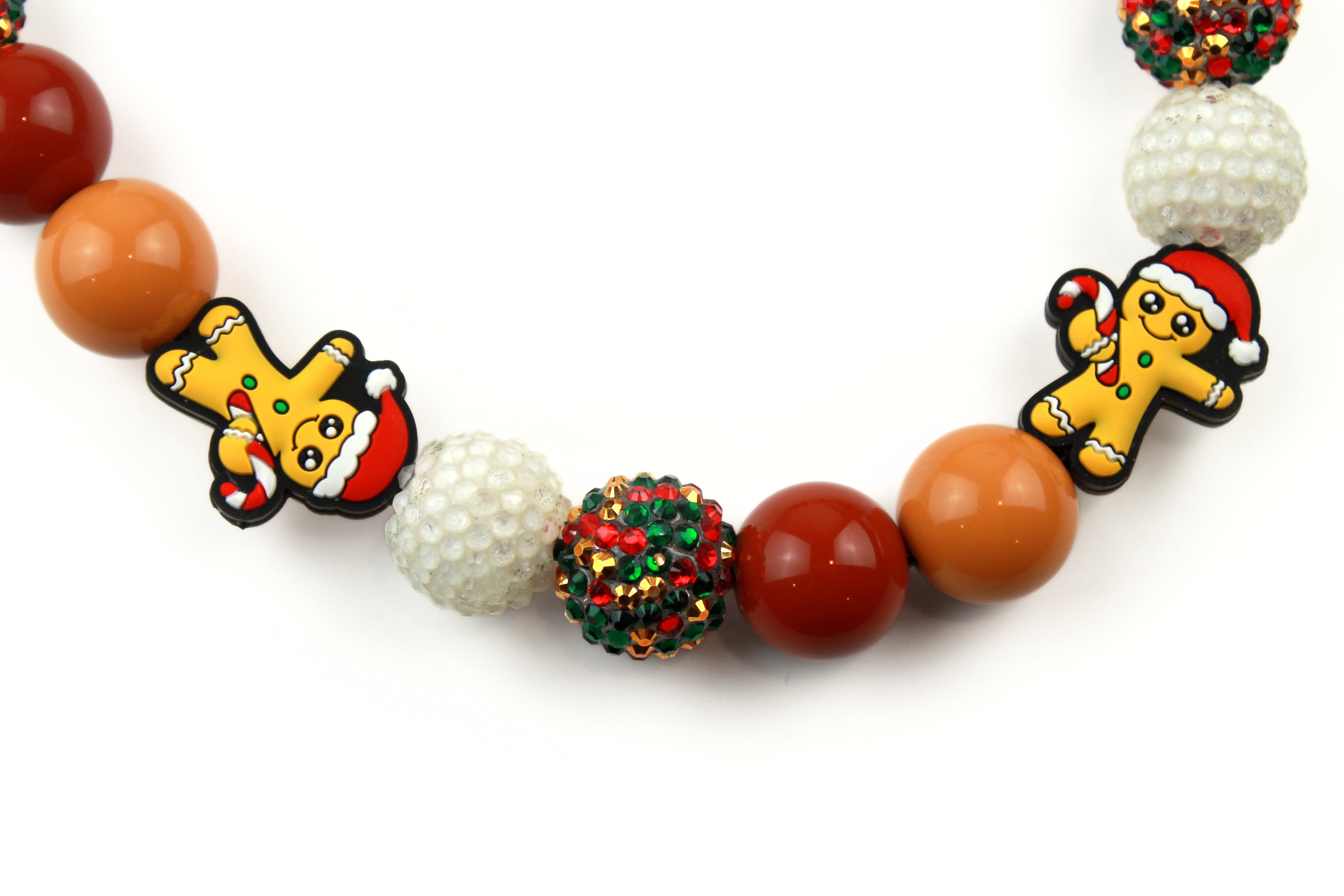 Milk and Cookies Bead Dog Collar