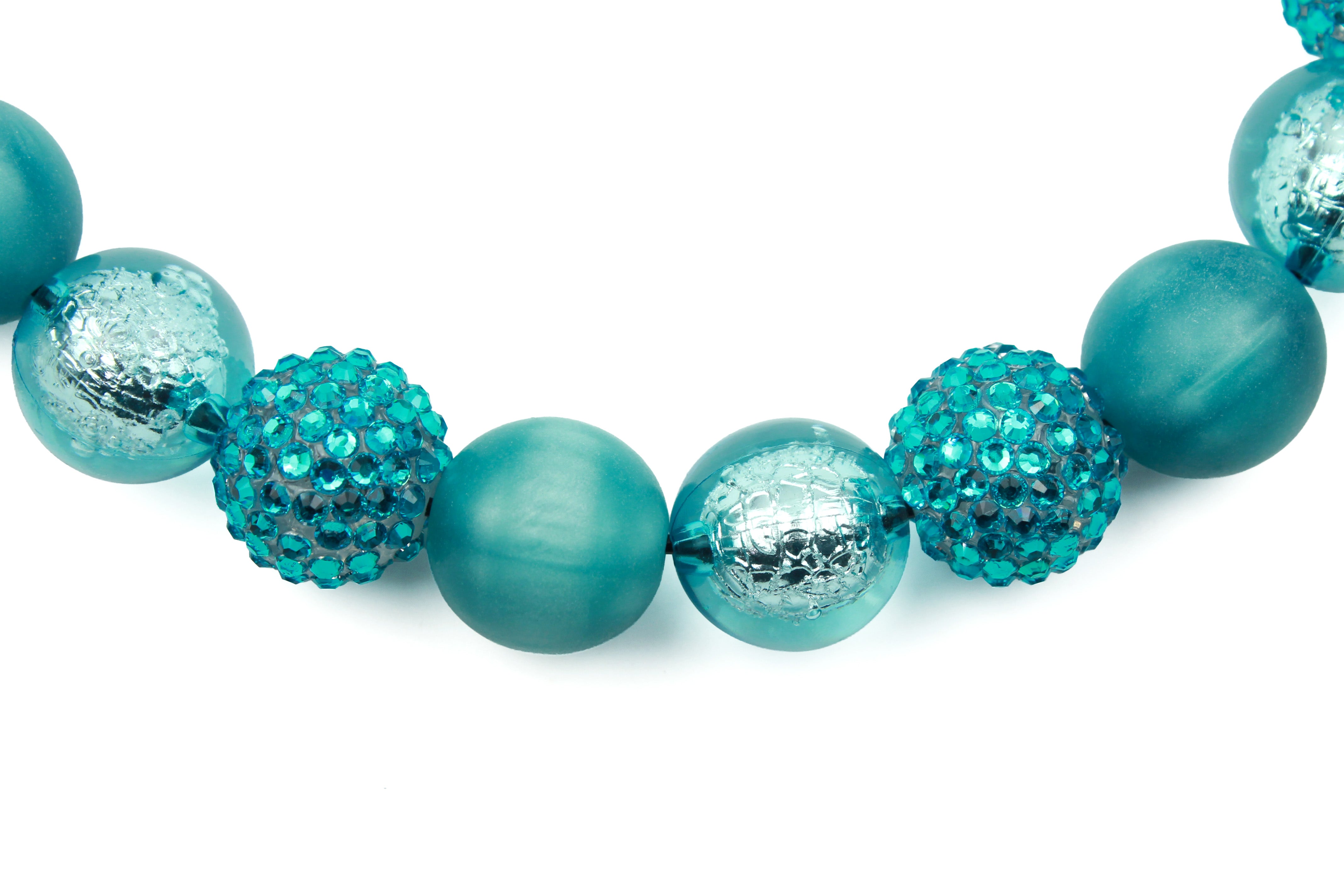 Sea Glass Bead Dog Collar