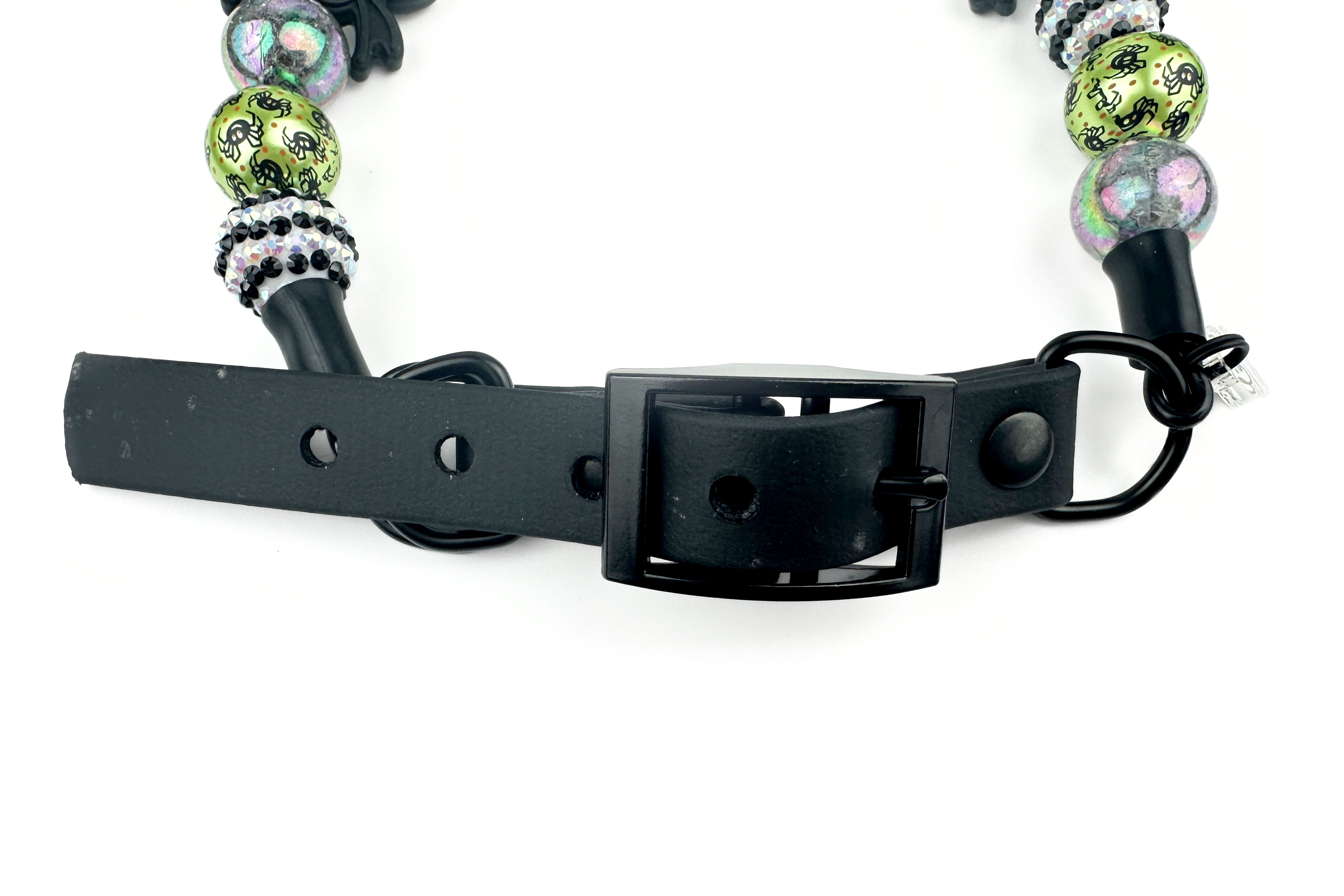 Spider Adjustable Bead Dog Collar