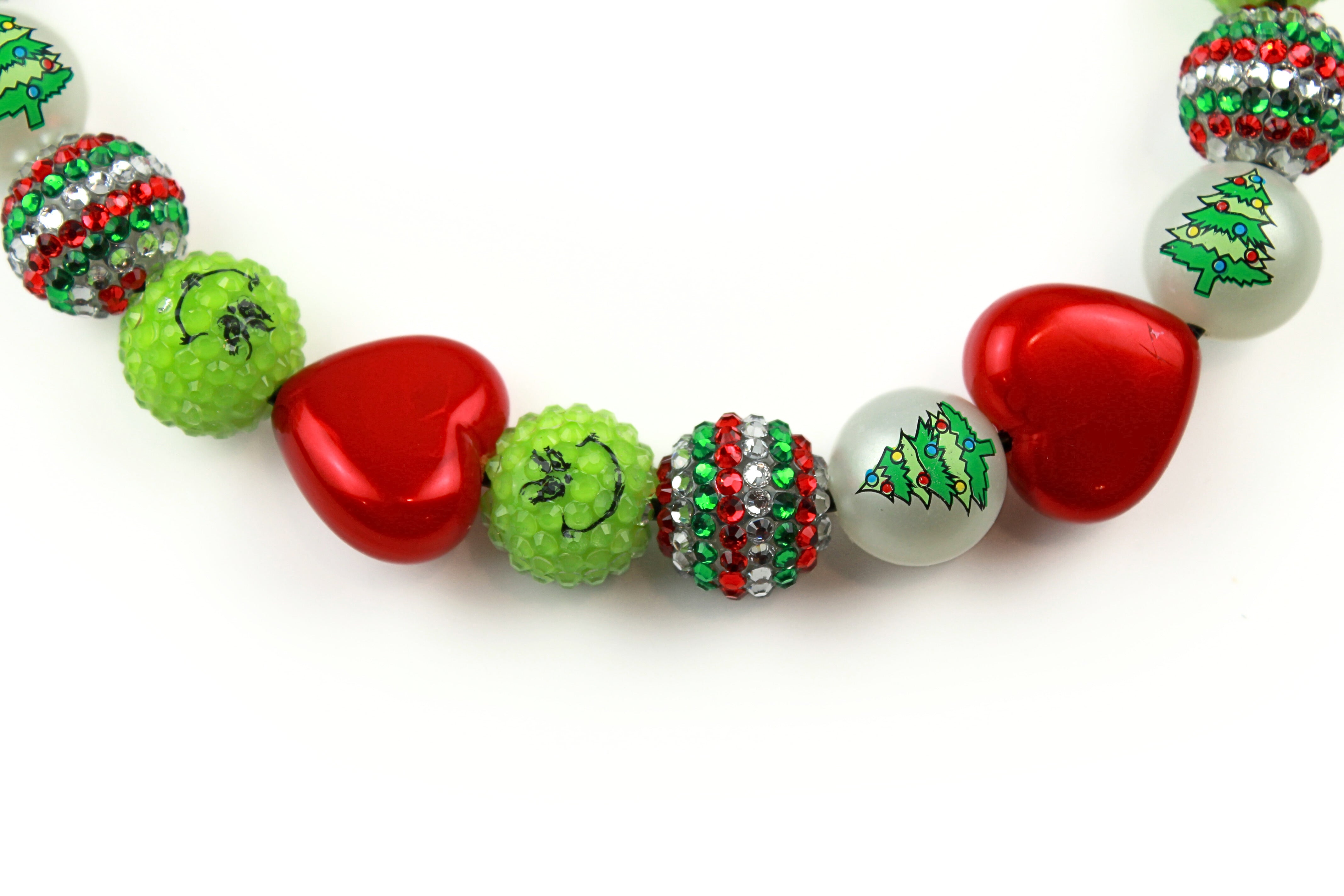 Whoville Bead Dog Collar